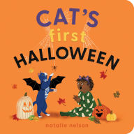 Title: Cat's First Halloween: A Board Book, Author: Natalie Nelson