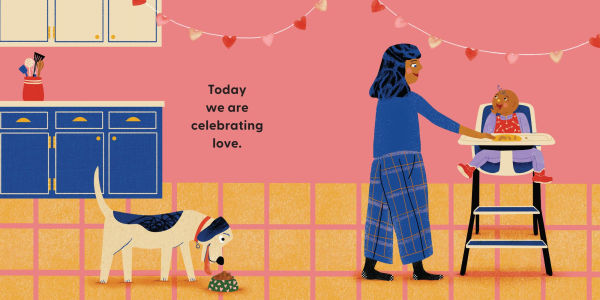 Dog Loves Baby: A Board Book