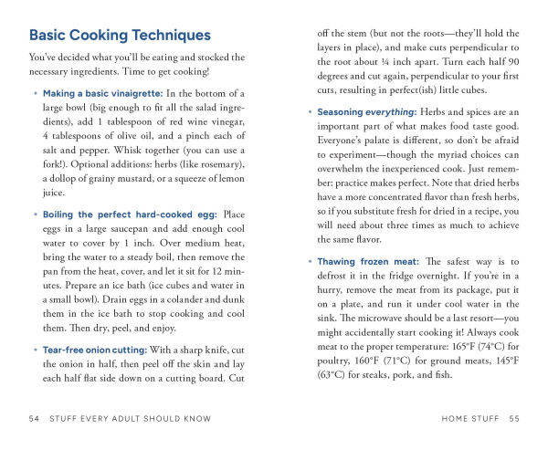 Stuff Every Adult Should Know: A Pocket-Sized Guide to Grown-Up Know-How, from Taxes Small Talk