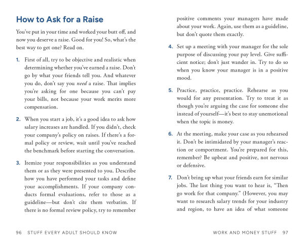 Stuff Every Adult Should Know: A Pocket-Sized Guide to Grown-Up Know-How, from Taxes Small Talk