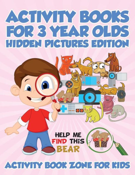 Activity Books For 3 Year Olds Hidden Pictures Edition