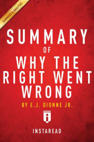 Title: Summary of Why the Right Went Wrong: by E.J. Dionne Includes Analysis, Author: Instaread Summaries