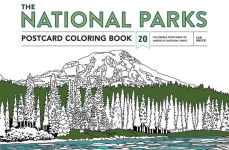 Alternative view 1 of The National Parks Postcard Coloring Book: 20 Colorable Postcards of America's National Parks