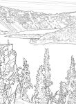 Alternative view 2 of The National Parks Postcard Coloring Book: 20 Colorable Postcards of America's National Parks