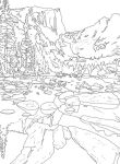 Alternative view 3 of The National Parks Postcard Coloring Book: 20 Colorable Postcards of America's National Parks