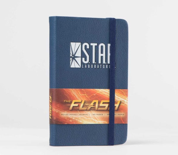 The Flash: S.T.A.R. Labs Ruled Pocket Journal