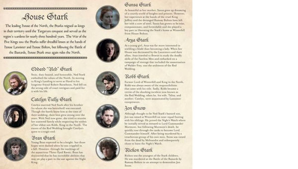 Game of Thrones: House Stark Ruled Pocket Journal