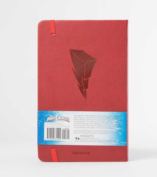 Power Rangers: Red Ranger Hardcover Ruled Journal