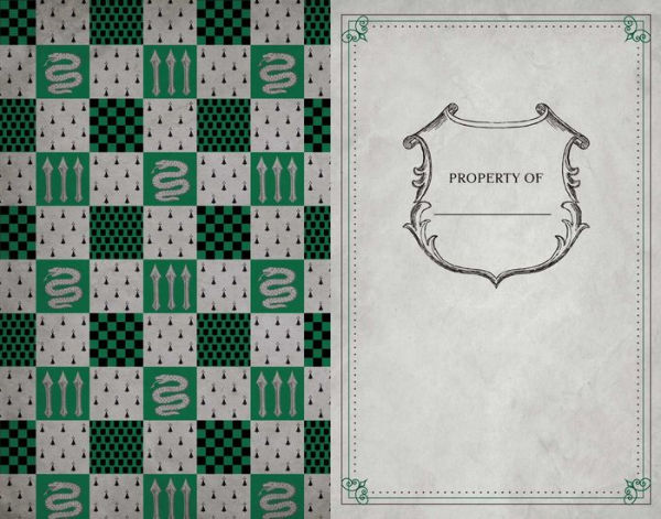 Harry Potter: Slytherin Ruled Notebook