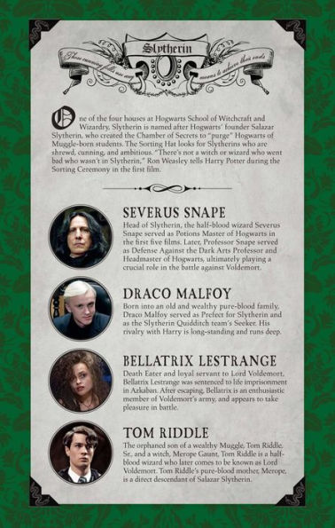 Harry Potter: Slytherin Ruled Notebook