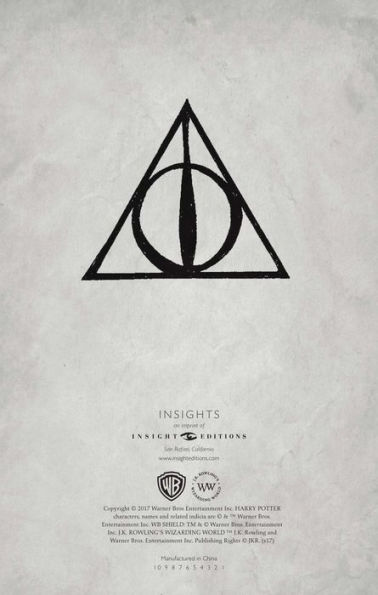 Harry Potter: The Deathly Hallows Ruled Notebook