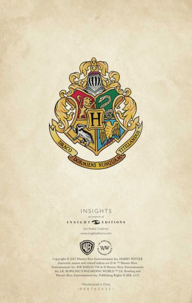 Harry Potter: Hogwarts Ruled Notebook