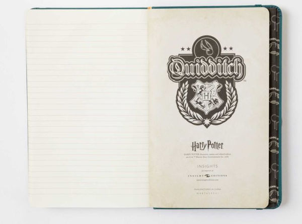 Harry Potter: Quidditch Hardcover Ruled Journal