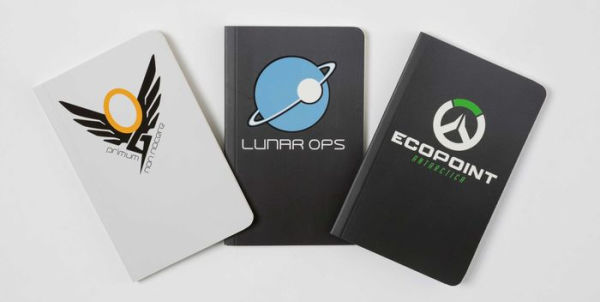 Overwatch: Pocket Notebook Collection (Set of 3): Winston, Mercy, and Mei