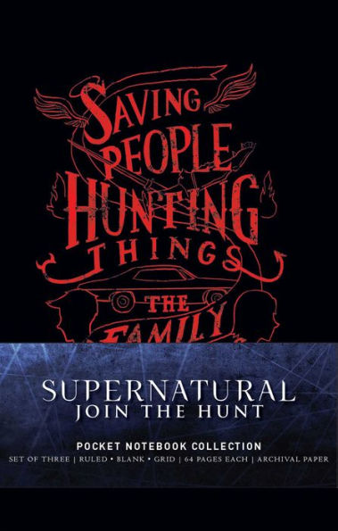 Supernatural Pocket Notebook Collection (Set of 3)