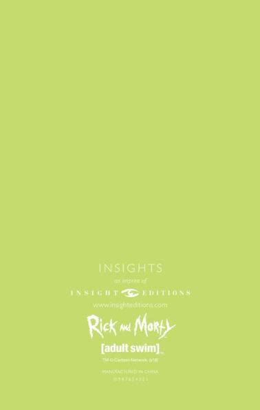 Rick and Morty: Pickle Rick Hardcover Ruled Journal With Pen