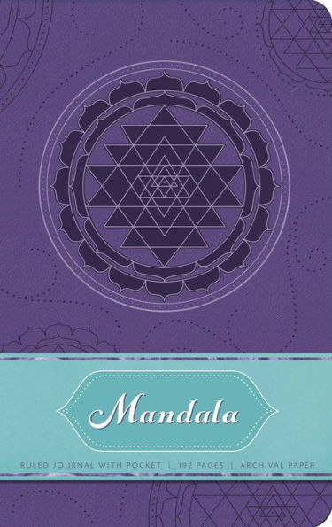 Mandala Hardcover Ruled Journal