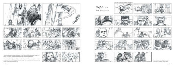 Game of Thrones: The Storyboards, the official archive from Season 1 to Season 7