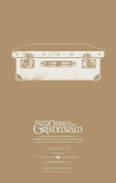 Fantastic Beasts: The Crimes of Grindelwald: Niffler Ruled Pocket Journal