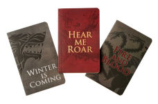 Alternative view 1 of Game of Thrones: Pocket Notebook Collection (Set of 3): House Words