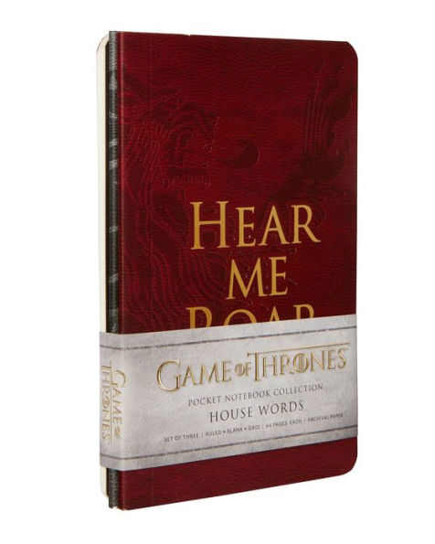 Game of Thrones: Pocket Notebook Collection (Set of 3): House Words