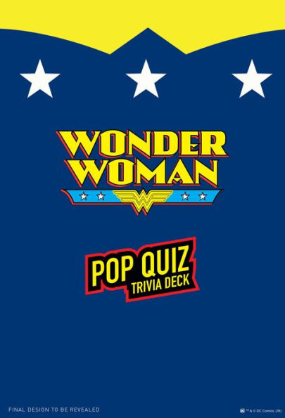 DC Comics: Wonder Woman Pop Quiz Trivia Deck