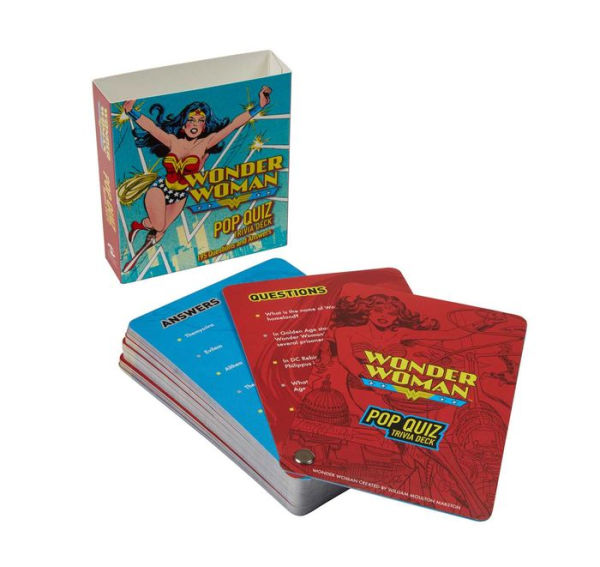 DC Comics: Wonder Woman Pop Quiz Trivia Deck