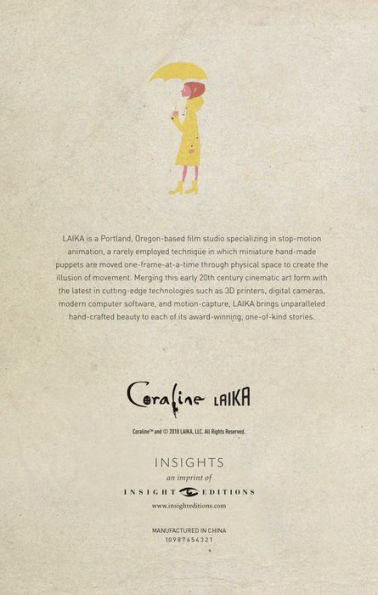 Coraline Hardcover Ruled Journal