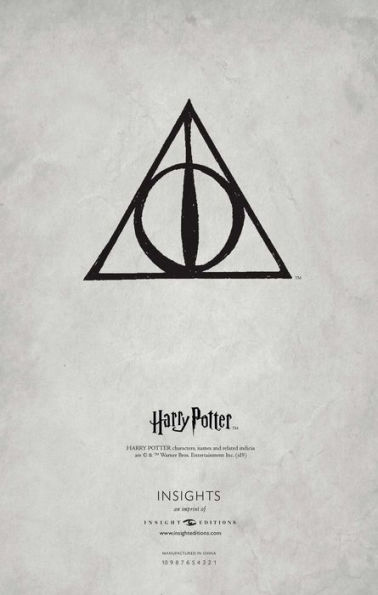 Harry Potter: Deathly Hallows Hardcover Journal and Elder Wand Pen Set