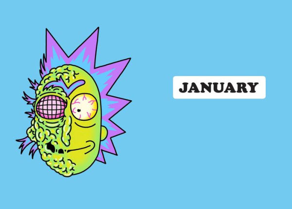 Rick and Morty 2020 Weekly Planner