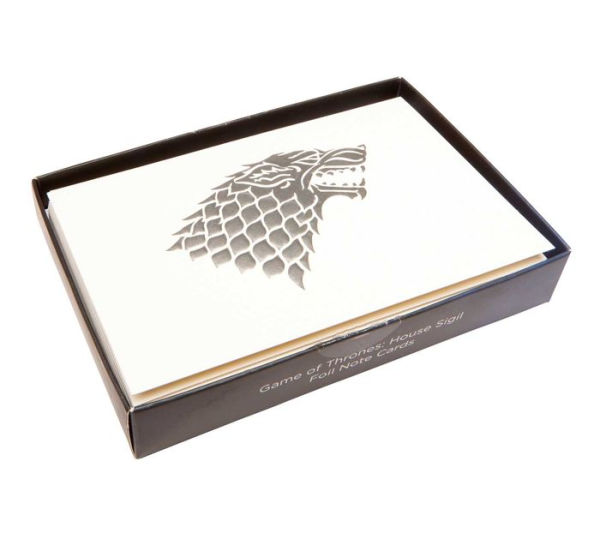 Game of Thrones: House Sigil Foil Note Cards