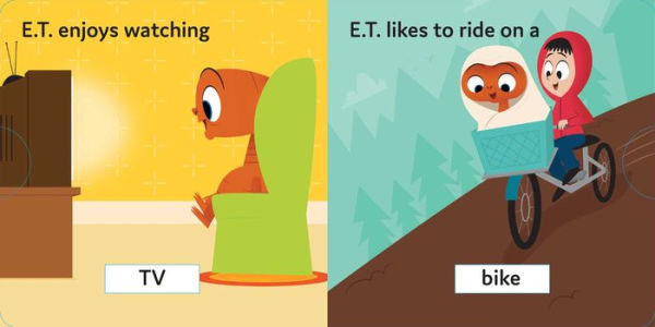 E.T. the Extra-Terrestrial: E.T.'s First Words: (Pop Culture Board Books, Baby's First Words)