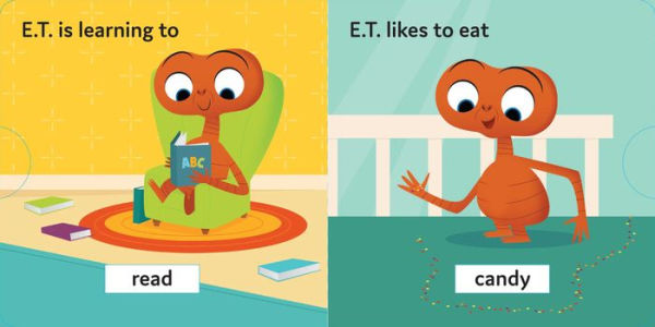 E.T. the Extra-Terrestrial: E.T.'s First Words: (Pop Culture Board Books, Baby's First Words)