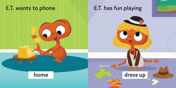 E.T. the Extra-Terrestrial: E.T.'s First Words: (Pop Culture Board Books, Baby's First Words)