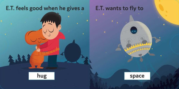 E.T. the Extra-Terrestrial: E.T.'s First Words: (Pop Culture Board Books, Baby's First Words)