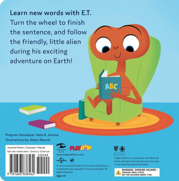 E.T. the Extra-Terrestrial: E.T.'s First Words: (Pop Culture Board Books, Baby's First Words)