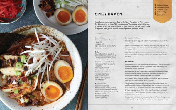 Destiny: The Official Cookbook