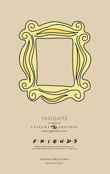Friends Hardcover Ruled Journal