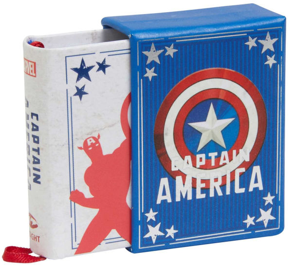 Marvel Comics: Captain America (Tiny Book): Inspirational Quotes From the First Avenger (Fits in the Palm of Your Hand, Stocking Stuffer, Novelty Geek Gift)