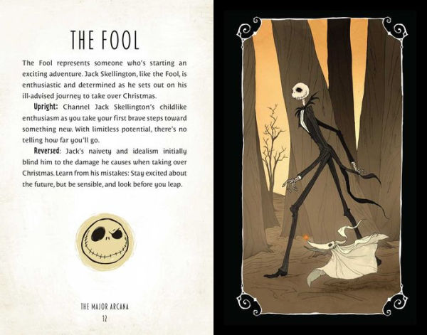 The Nightmare Before Christmas Tarot Deck and Guidebook