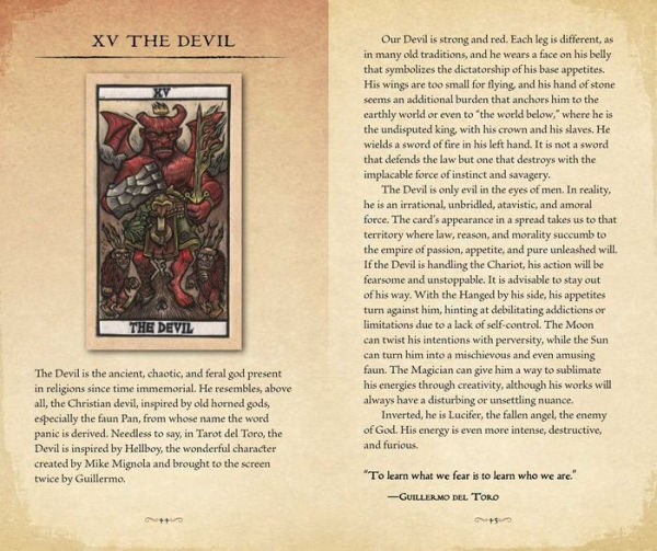 Tarot del Toro: A Tarot Deck and Guidebook Inspired by the World of Guillermo del Toro