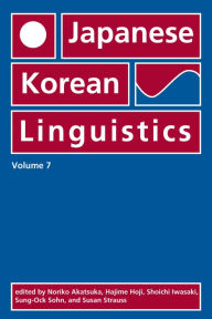 Title: Japanese/Korean Linguistics, Volume 7, Author: Noriko Akatsuka