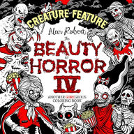 Android books free download pdf The Beauty of Horror 4: Creature Feature Coloring Book DJVU 9781684057085 English version