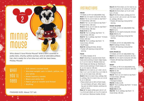 Disney Crochet Kits - Mickey Mouse