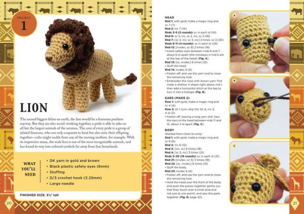 Animal Planet Safari Crochet