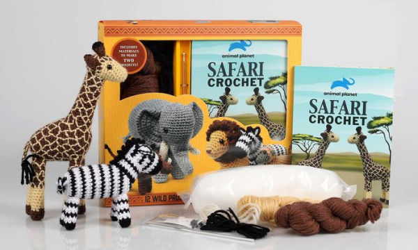 ReaderLink Animal Planet Safari Crochet Kit