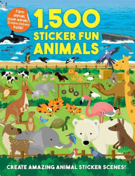 Free ebook download for mobile computing 1,500 Sticker Fun Animals 9781684123438