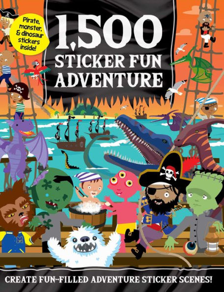 1,500 Sticker Fun Adventure