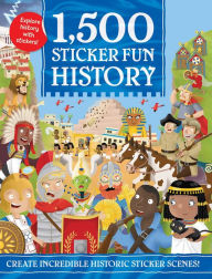 Free sample ebook download 1,500 Sticker Fun History PDF ePub by Joshua George, Ed Meyer 9781684123452