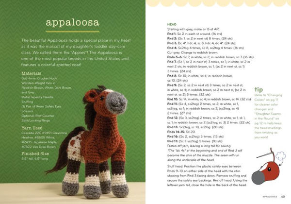 Crochet Horses & Ponies: 10 Adorable Projects for Horse Lovers